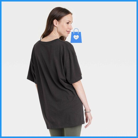 Small Medium - Womens The Rolling Stones Short Sleeve Oversized T-Shirt Dress - Picture 7 of 7